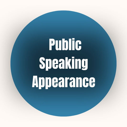 Public Speaking: Book Sab for Your Next Event